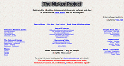 Desktop Screenshot of nizkor.com